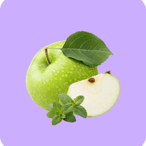 Green Apple with Mint
